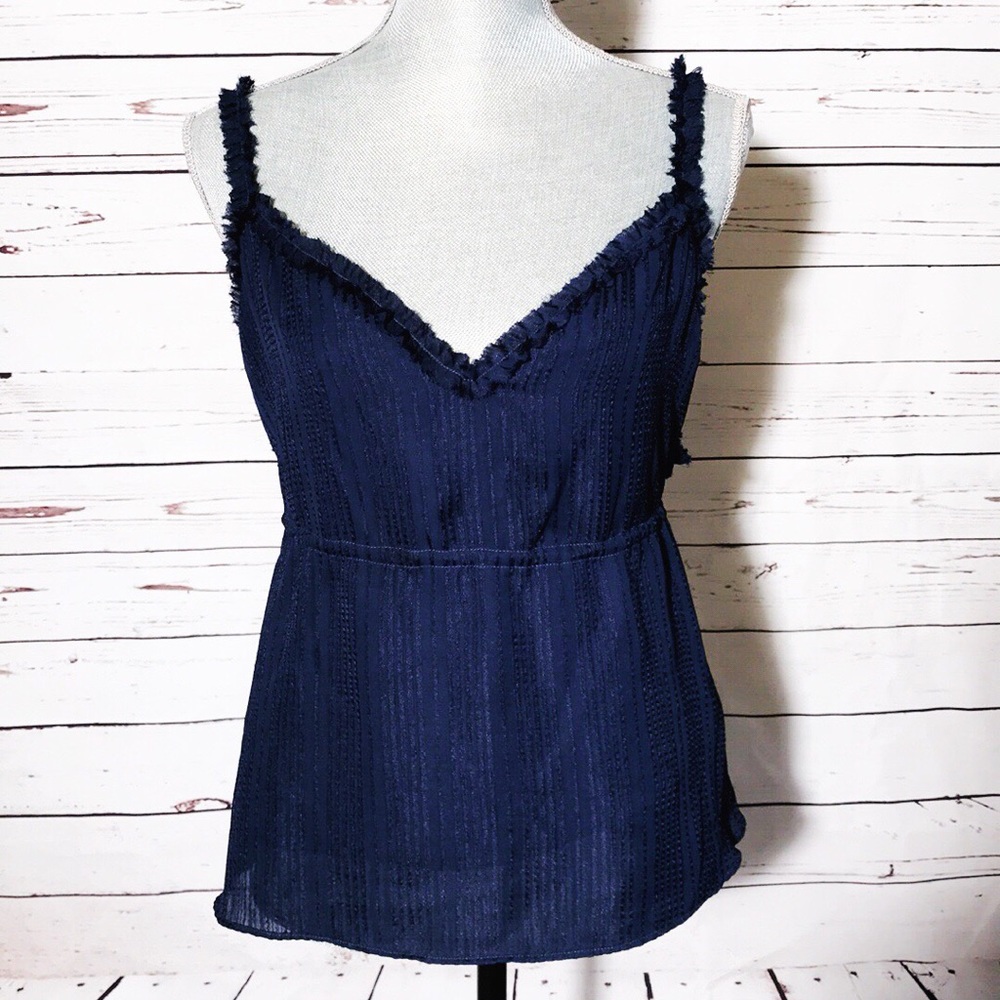 Guess Sleeveless Audrey Ruffle Camisole
